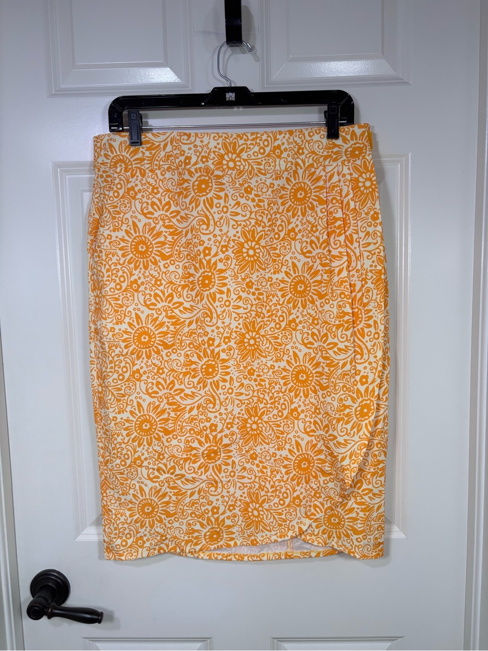 Ripskirt Hawaii Wrap Skirt Tuscan Sunflower Women’s M Orange Floral Print